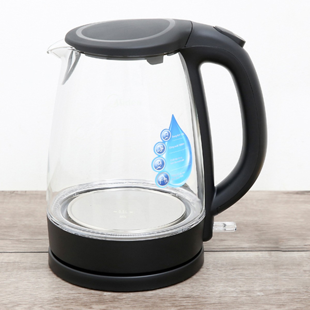 Bình đun siêu tốc Midea MK-18GC