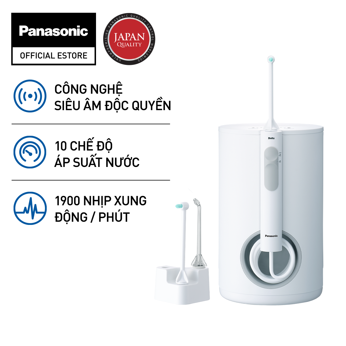[ PANASONIC  EW1613W451 ] Máy tăm nước Panasonic EW1613W451