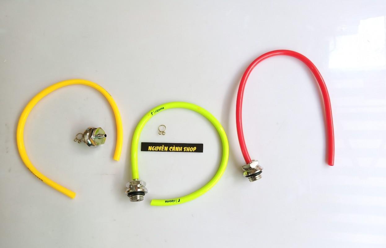Ống thông hơi đầu inox nhiều màu