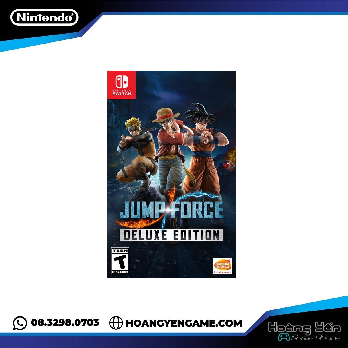 Force Nintendo Jump Force Deluxe Edition Switch Review Jump Force