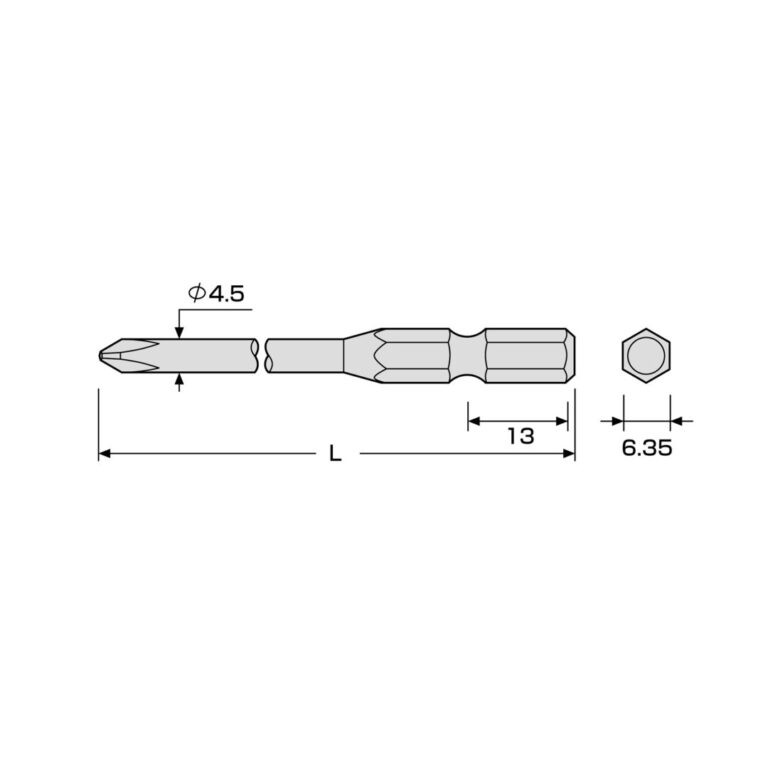 Đầu mũi vít Anex Ph2 AHMD-2150