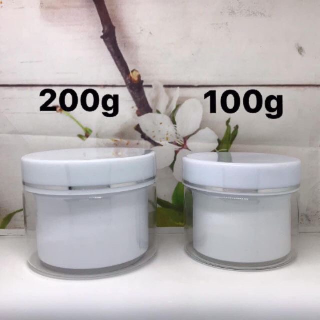 HŨ ĐỰNG KEM 2 LỚP 100G/200G