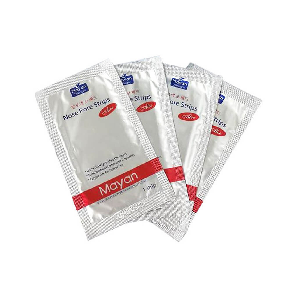 Miếng lột mụn cám Lô hội Mayan (4 miếng/hộp) Hàn Quốc