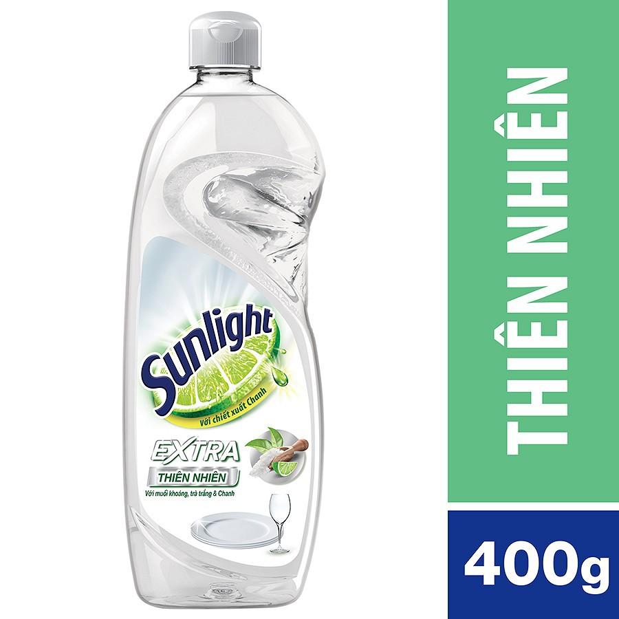 Combo 2 Chai Nước rửa bát Sunlight Thiên Nhiên chai 400ml