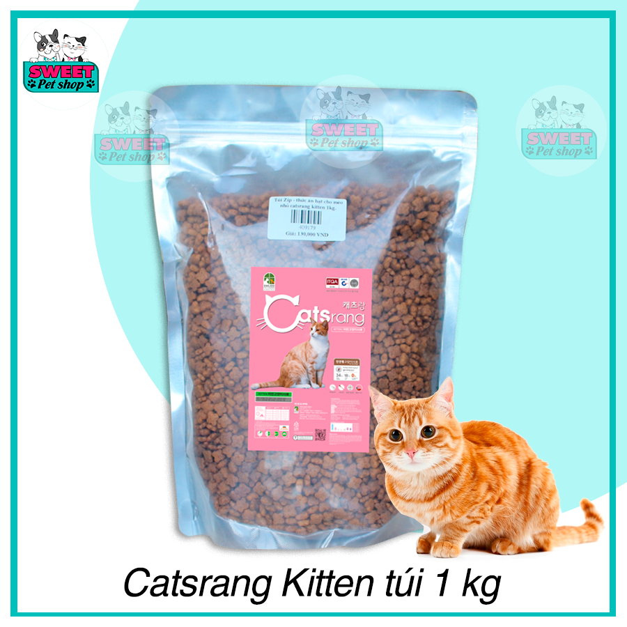 Catsrang - Thức ăn hạt cho mèo nhỏ Catsrang Kitten  2Kg
