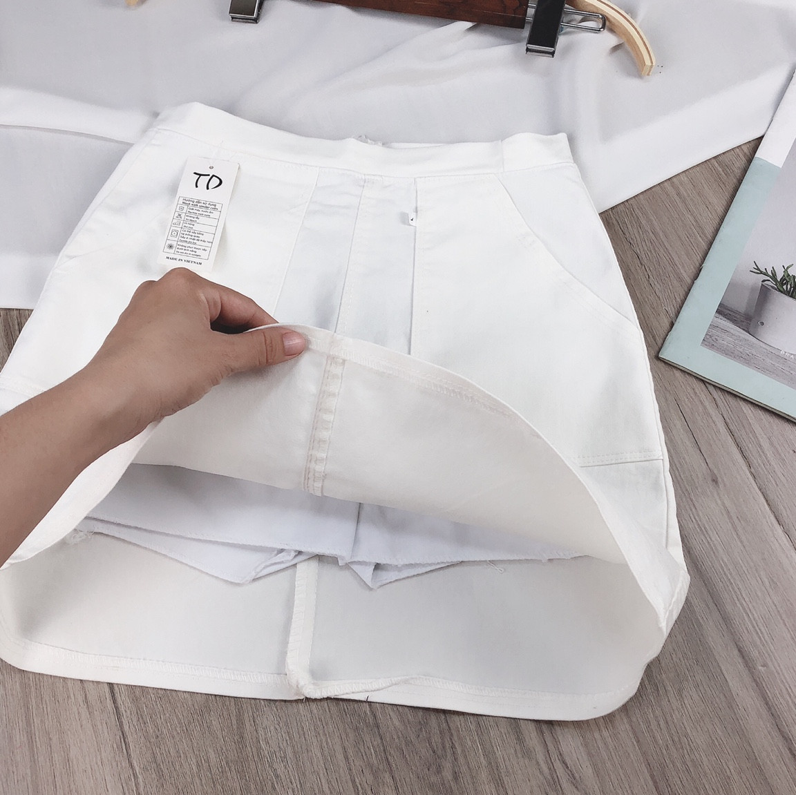 Chân Váy Chữ A💥𝑭𝑹𝑬𝑬𝑺𝑯𝑰𝑷💥Chất Kaki,Misol Boutiques