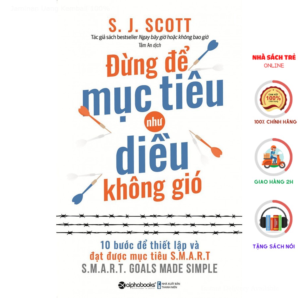 Sách Alphabooks - Đừng Để Mục Tiêu Như Diều Không Gió