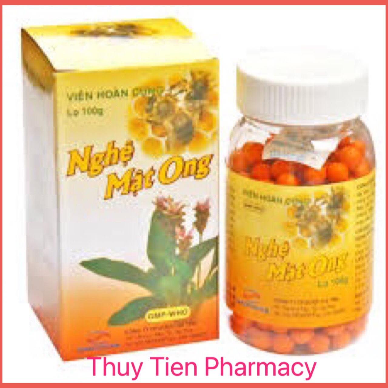 Nghệ mật ong Hadiphar viên 100g