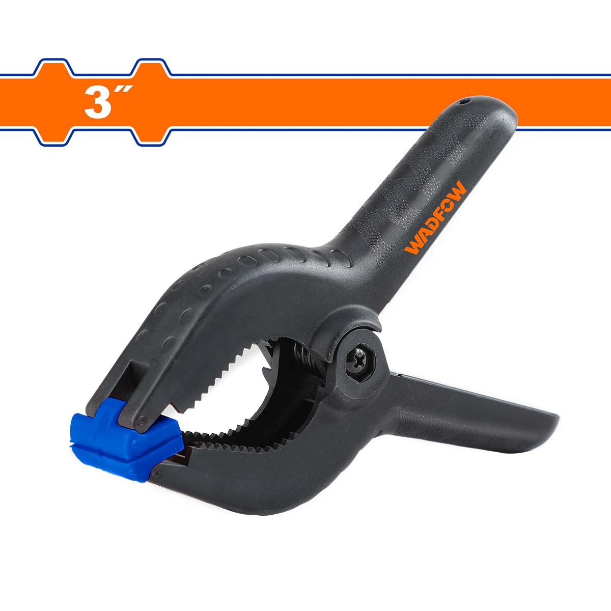 Quick Clamp bar F clamp & F shaped clamp wadfow multifunction clamp up to 60kg, zinc plated quick pull rod, ABS plastic handle