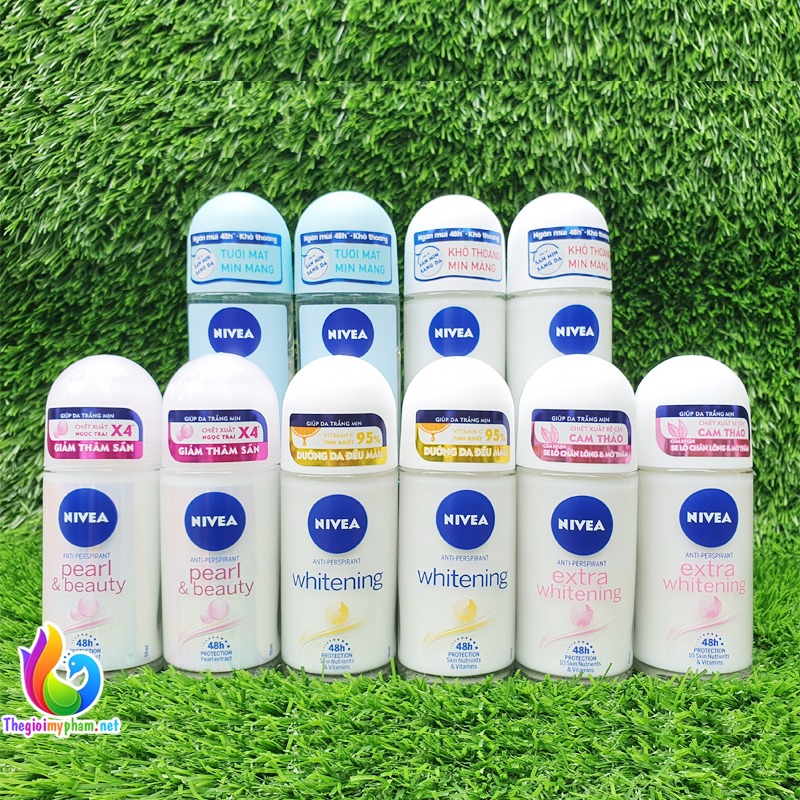 Lăn Ngăn Mùi Nivea Nữ Khô Thoáng 50ml