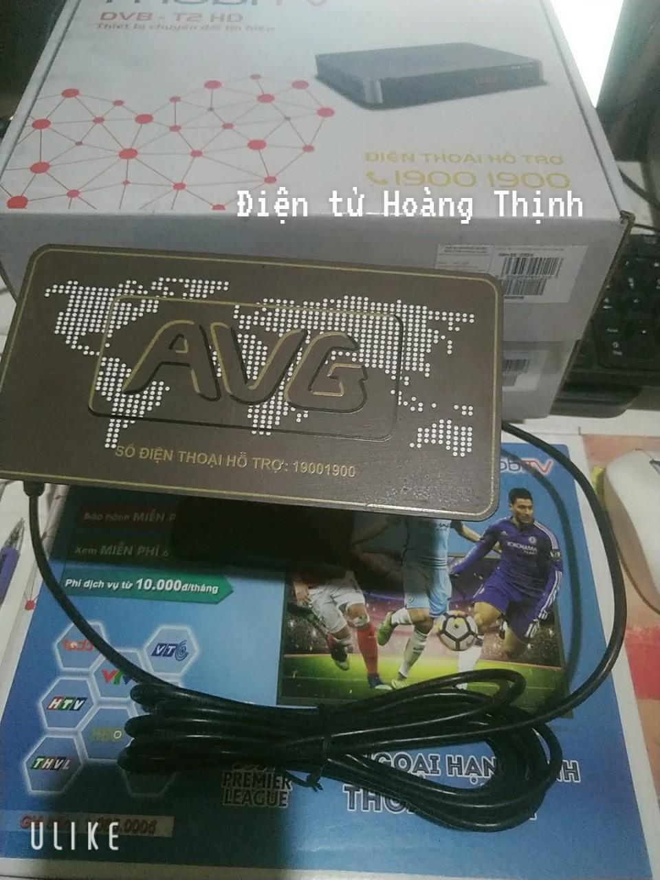 [HCM]Bộ đầu thu DVB T2 mobiTV và anten trong nhà