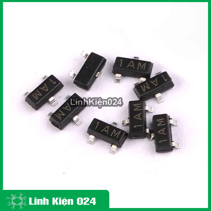 Transistor NPN 2N3904 0.2A 40V chân cắm/chân dán