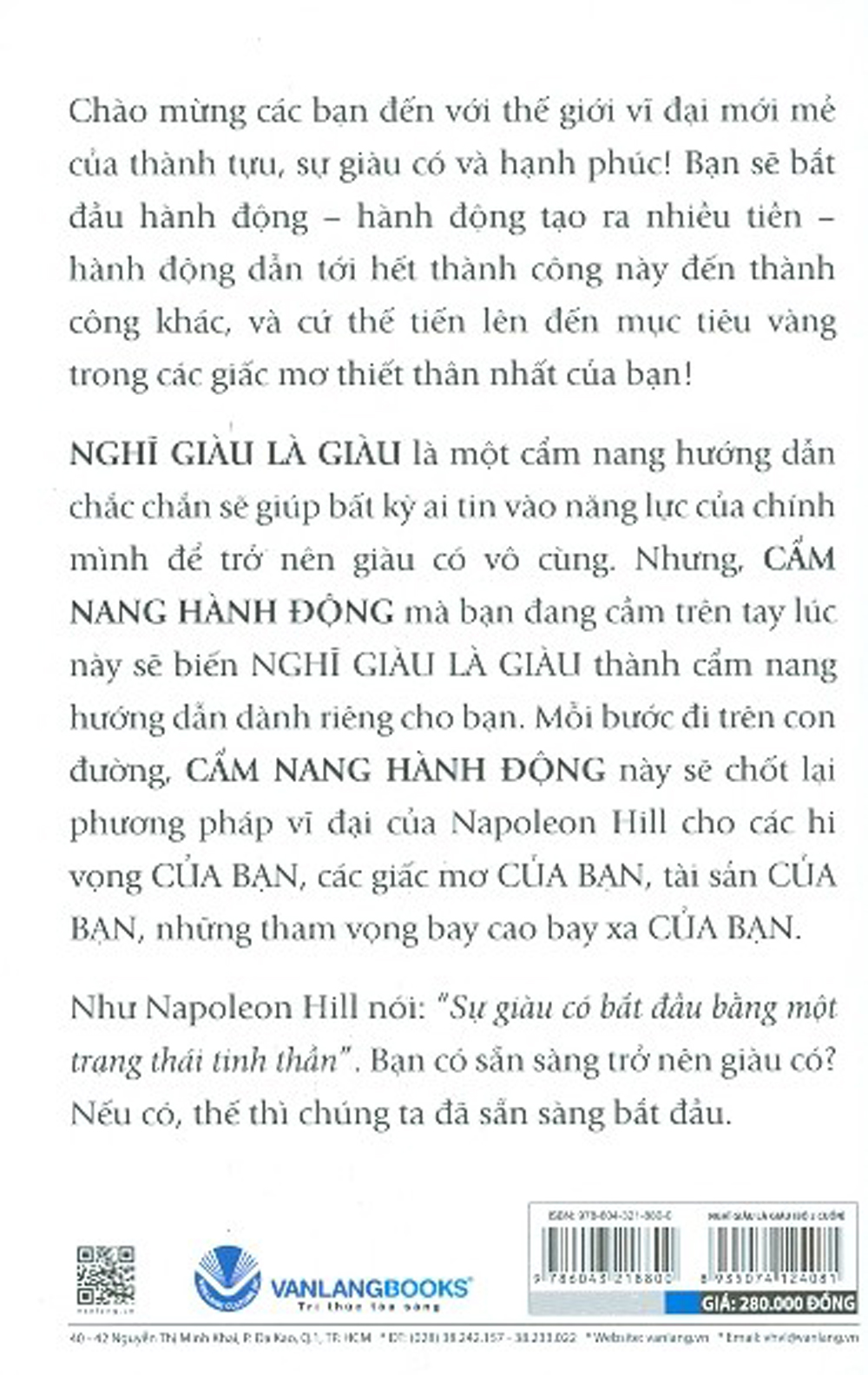 Nghĩ Giàu Là Giàu (Bộ 2 Cuốn)