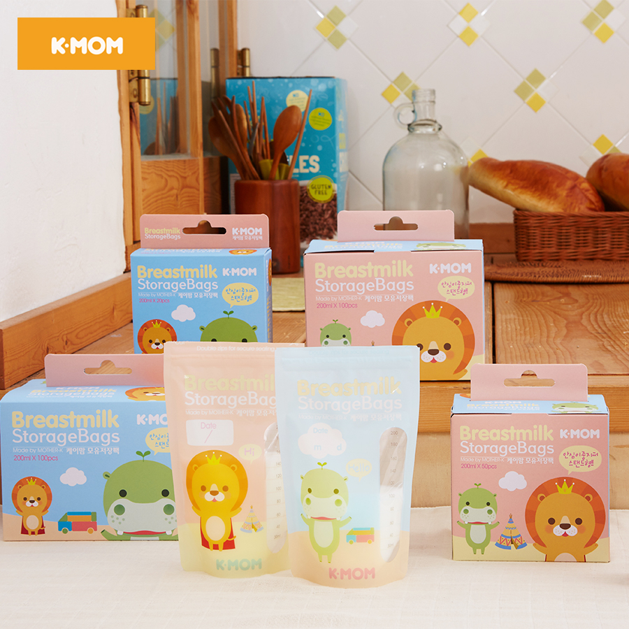 Túi Trữ Sữa K-Mom Hàn Quốc 200ml