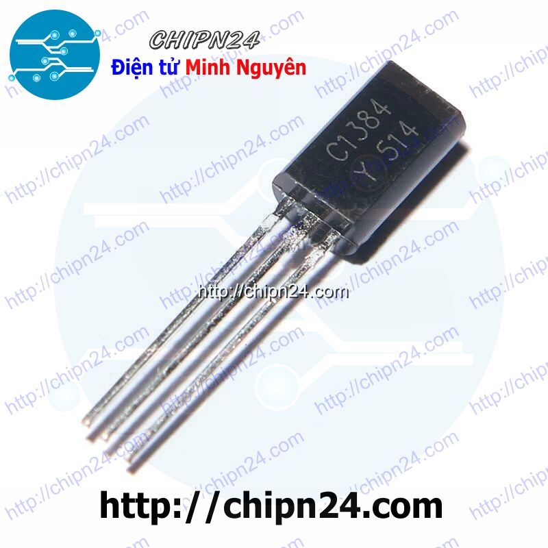 Transistor c1384 to-92l npn 1a 50v