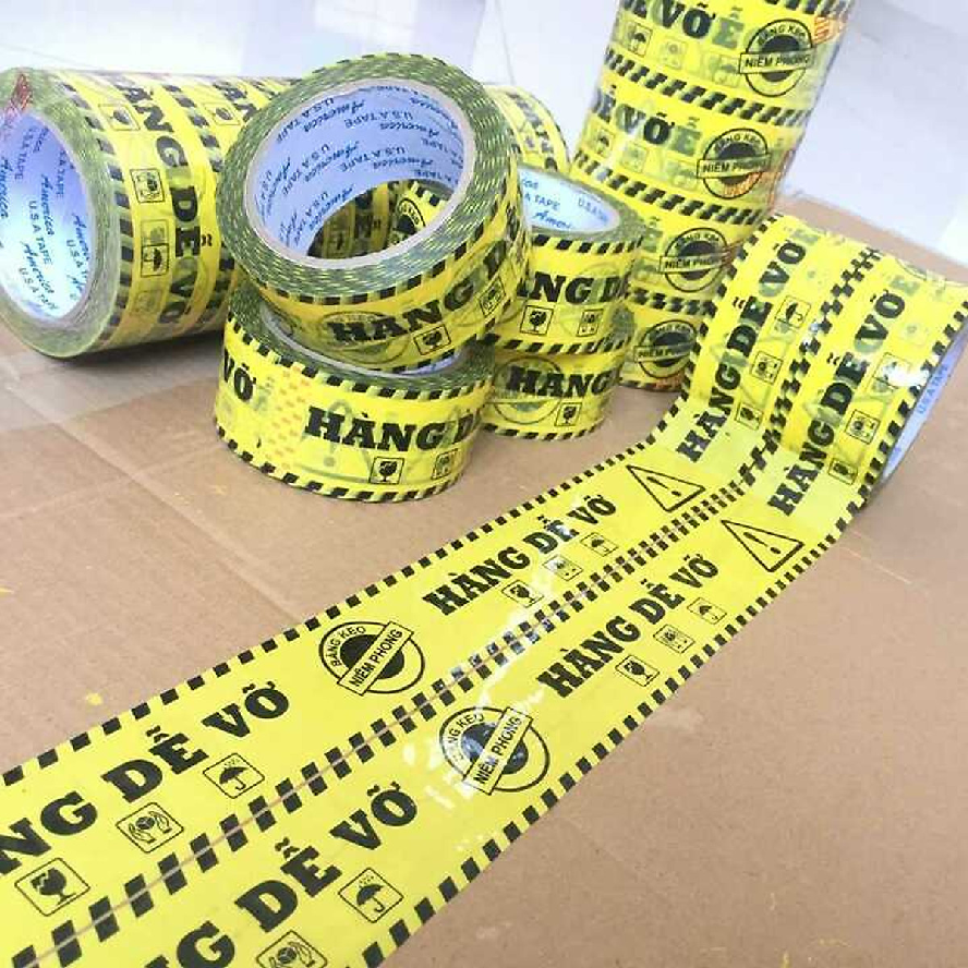 Băng Keo Hàng Dễ Vỡ 100 Yard - 1 Cuộn