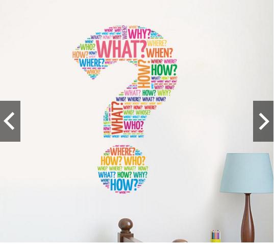 [HCM]Decal trang trí tết Chữ Tiếng Anh Dấu Chấm Hỏi