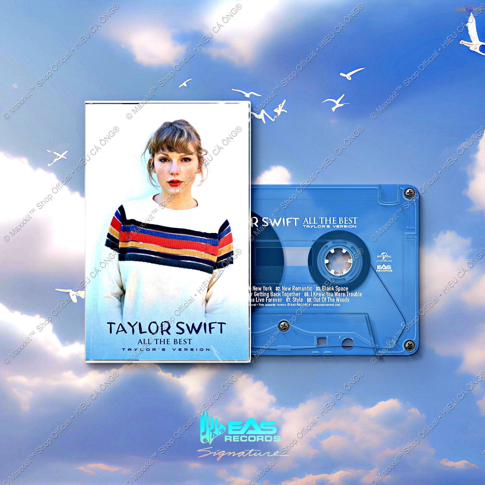 Băng cassette Taylor Swift - All The Best (Taylor's Version) - EAS Records