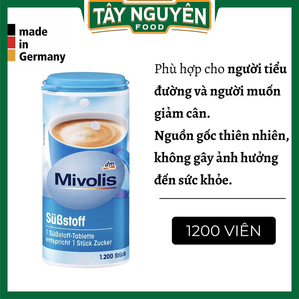 Đường Ăn Kiêng Mivolis 1200V Xuất Xứ Đức