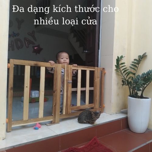 Thanh chắn cửa ❤️ Chắn cầu thang- 𝙗𝙖̆̀𝙣𝙜 𝙜𝙤̂̃ 𝙠𝙝𝙤̂𝙣𝙜 𝙠𝙝𝙤𝙖𝙣 𝙩𝙪̛𝙤̛̀𝙣𝙜