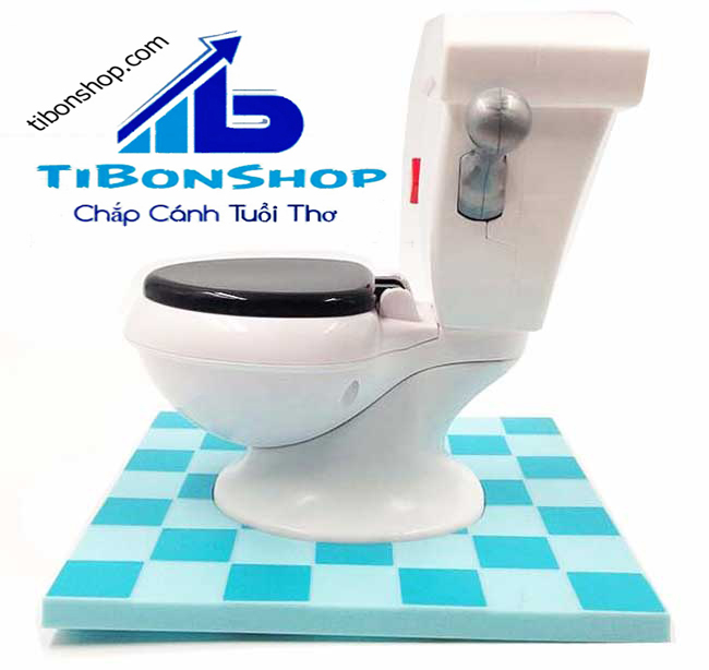 Đồ chơi thử thách Bồn cầu rắc rối - Đồ chơi thử thách