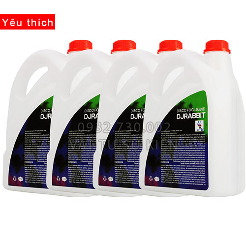 [ GIÁ CỰC RẺ ] Dung Dịch Tạo Khói Đậm Đặc DJRABBIT Đã Pha Sẵn 4.5 Lít