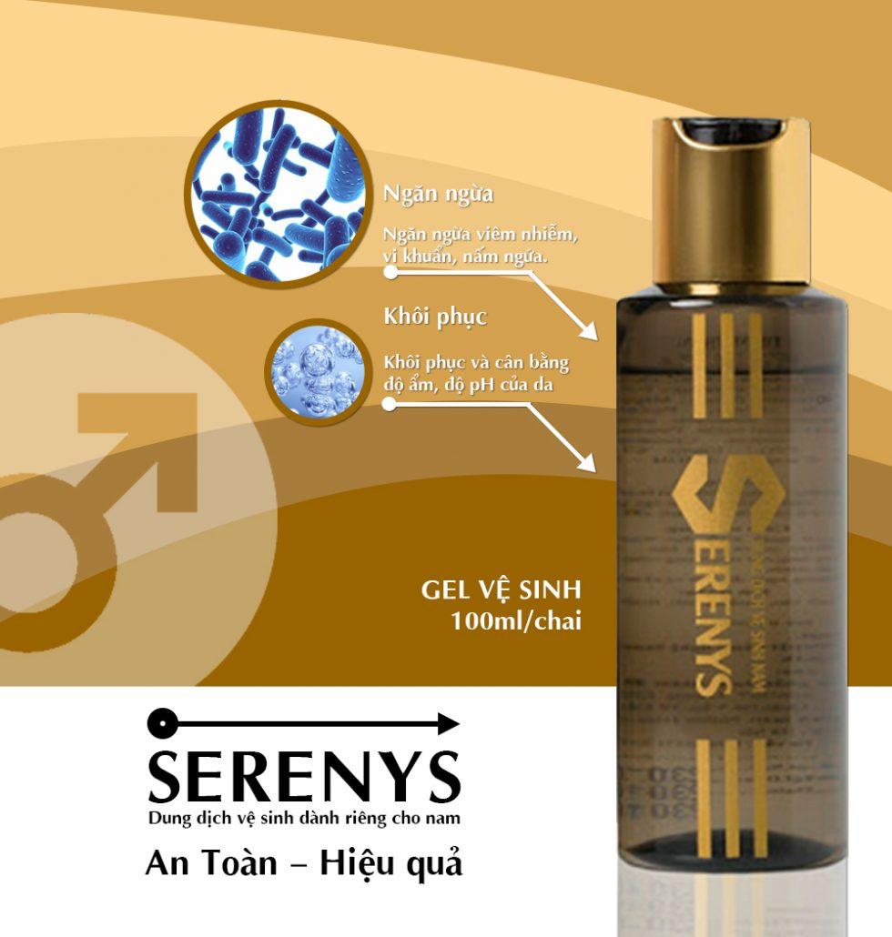 Dung dịch vệ sinh cho nam giới- serenys