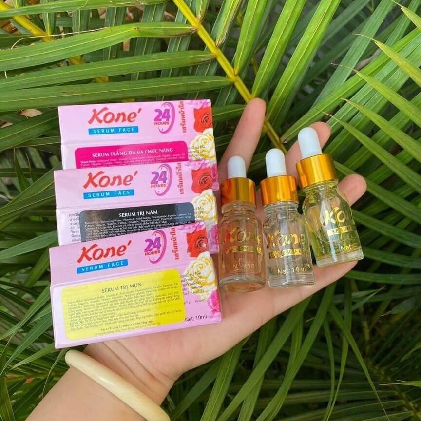 Serum Kone Dưỡng Trắng Da Da Chức Năng 10ml - Trắng Da, Ngăn Ngừa Mụn, Thâm Nám, Tàn Nhang