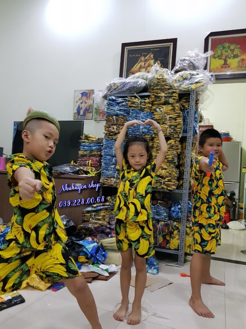 BỘ TRÁI CÂY CHUỐI CHO CẢ GIA ĐÌNH