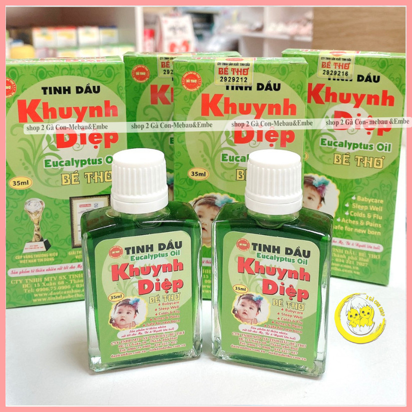 Dầu khuynh diệp cho bé