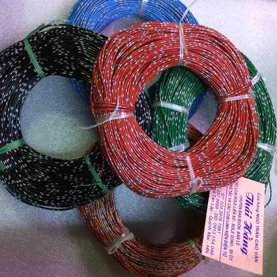 Dây điện Nhật 0.3 /100 mét giá cho 1 cuộn