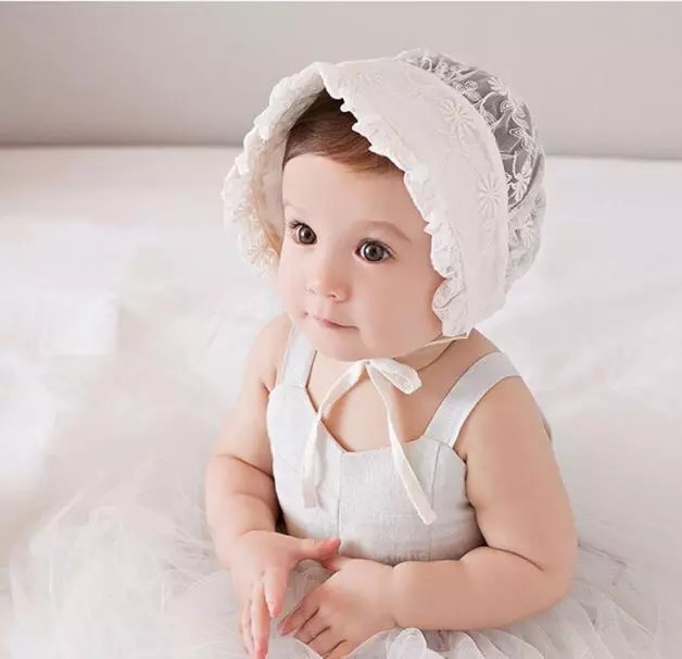 Mũ Tiểu Thư Cho Bé Gái Cực Đáng Yêu