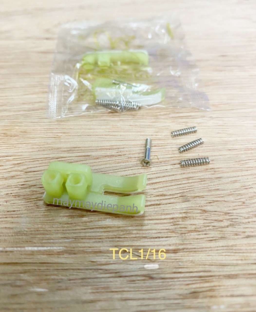 Đế chân vịt nhựa mí 2 da 2 ly tcr1/16n và tcl1/16n
