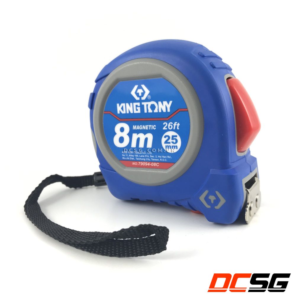 Thước cuộn thép 8m x 25mm Kingtony 79094-08C | DCSG