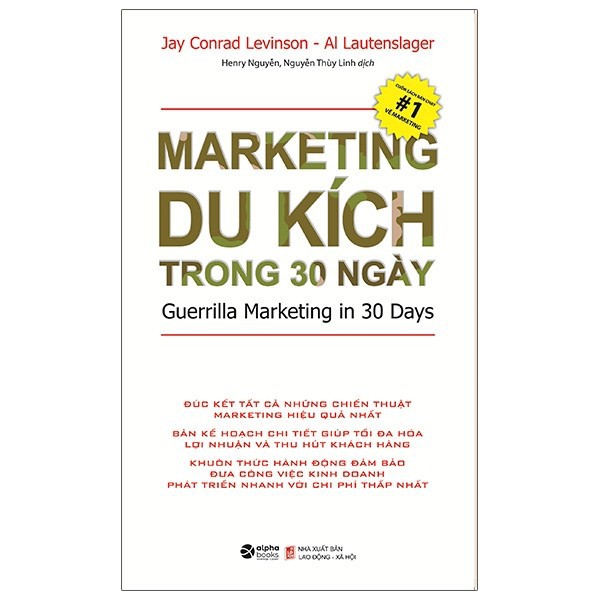 Sách - marketing du kích trong 30 ngày 169k