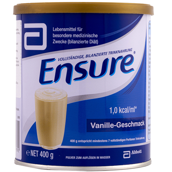 Sữa Bột Ensure 400g Hương Vani - Nhập Khẩu Đức