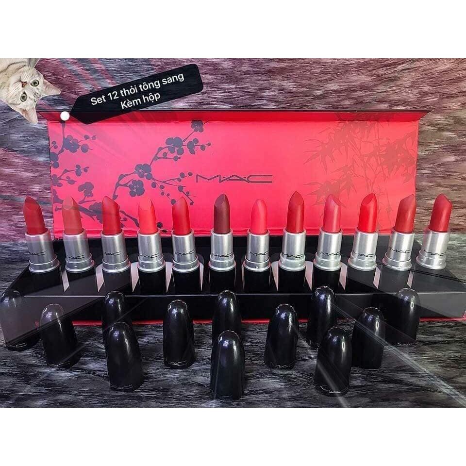 Set son môi 12 cây