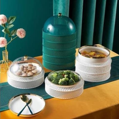 [HOT+FREE SHIP] Lồng bàn Lưới Kami 5 tầng bảo quản thức ăn
