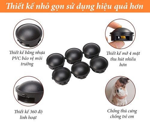 [HCM]Thuốc diệt gián Nhật Bản hộp 12 viên Barracks Cap