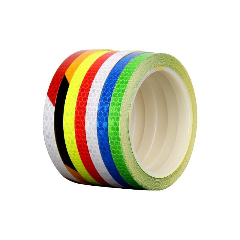 Cuộn Decal phản quang dán viền thân xe- đỏ fstq1568