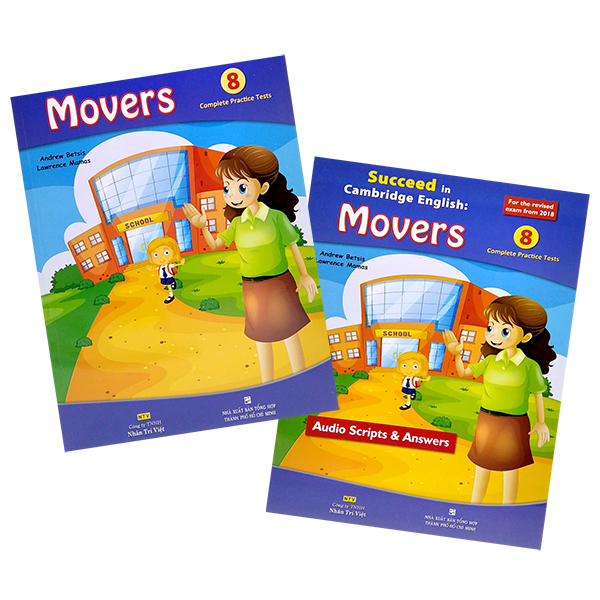 Sách Fahasa - Succeed In Cambridge English: Movers 8 (2022)