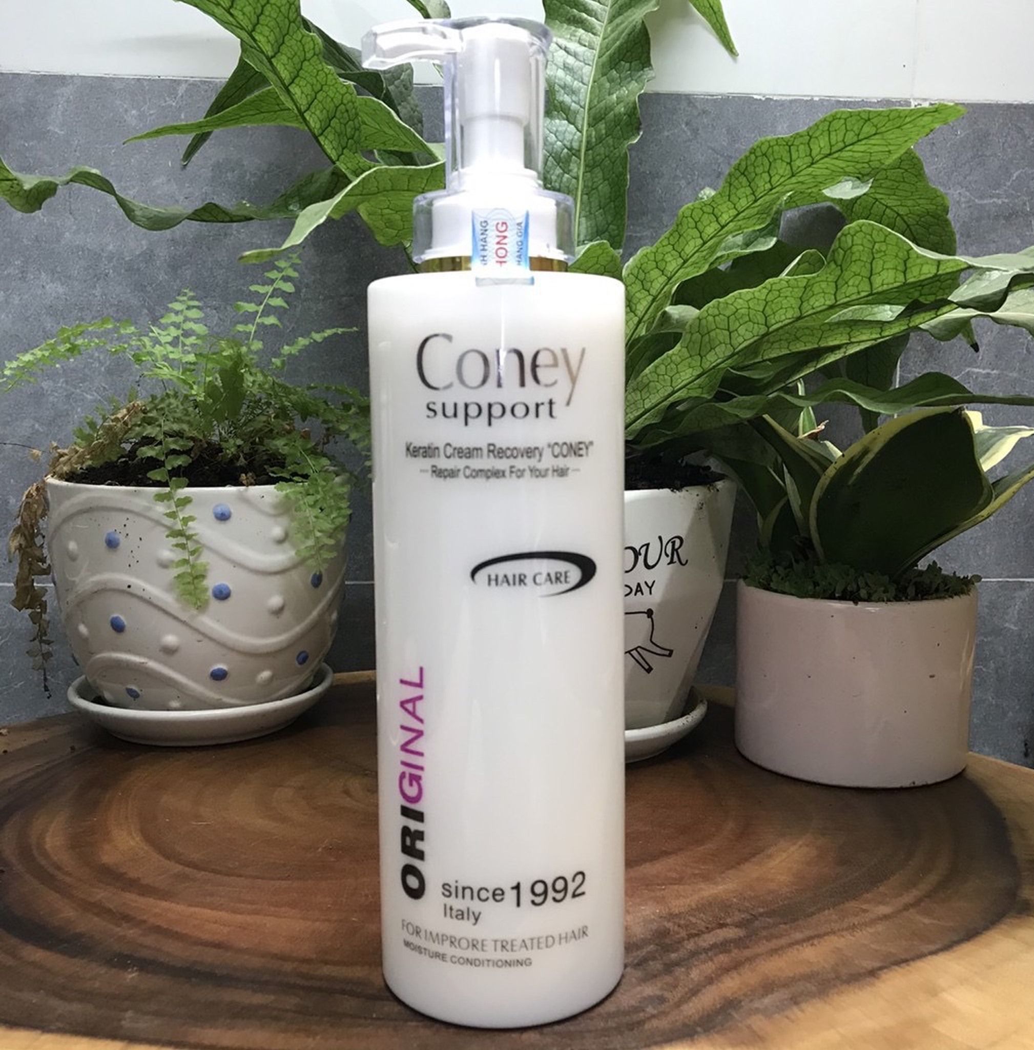 Kem Keratin Coney Recovery cream phục hồi tóc hư tổn 780ml