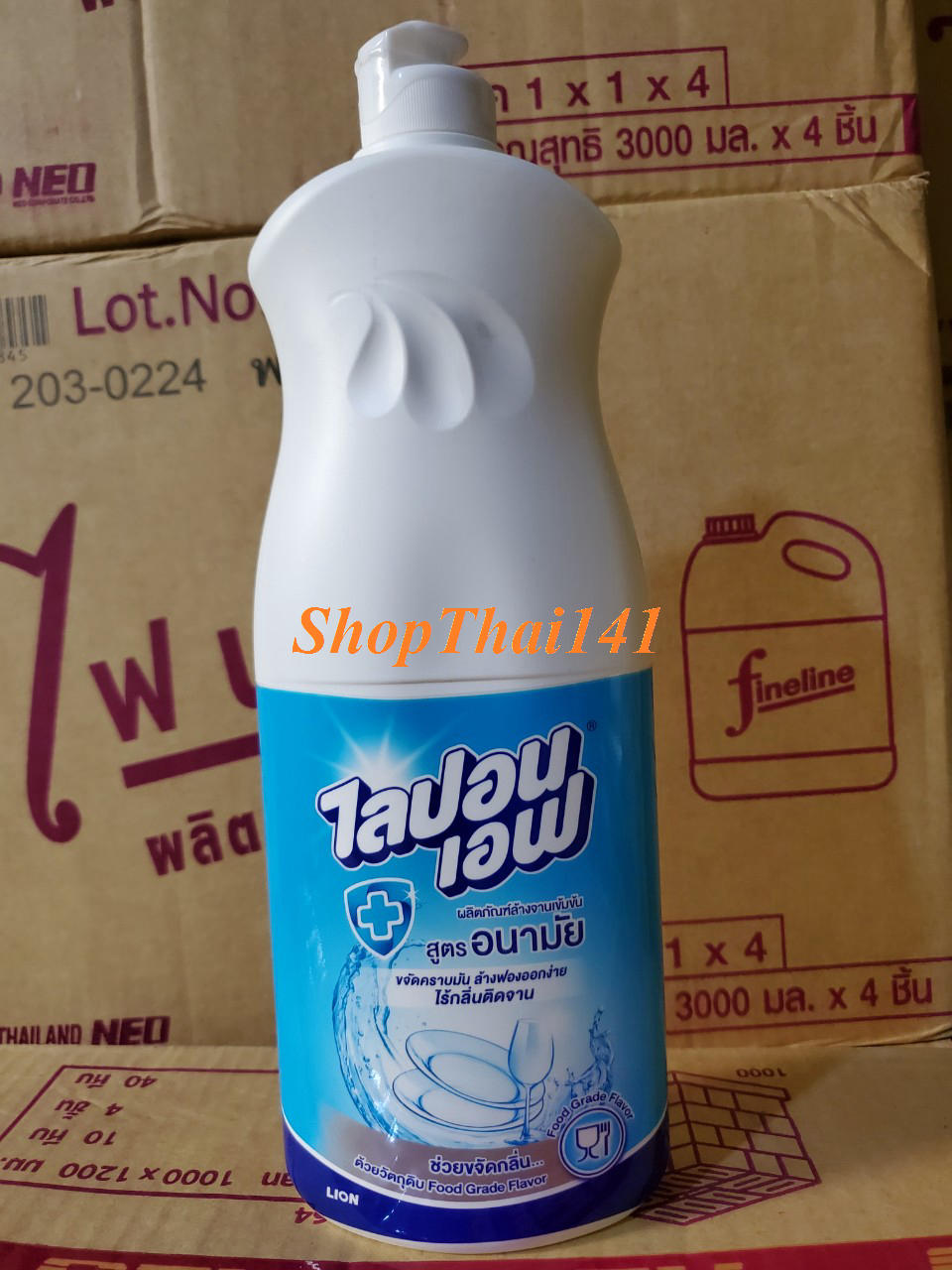 Nước rửa chén LiponF chai 750ml Thái Lan