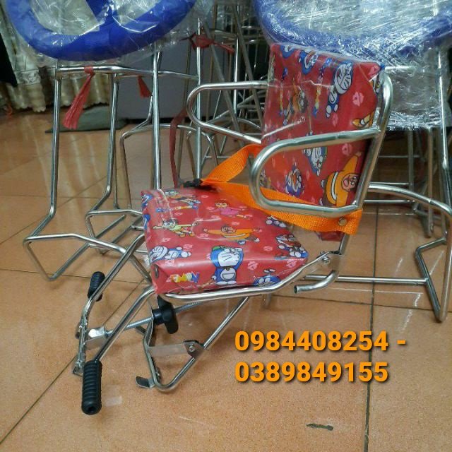 Ghế ngồi xe máy cho bé xe AirBlade - PCX có đai (GHẾ KHÔNG KÈM BAGA)