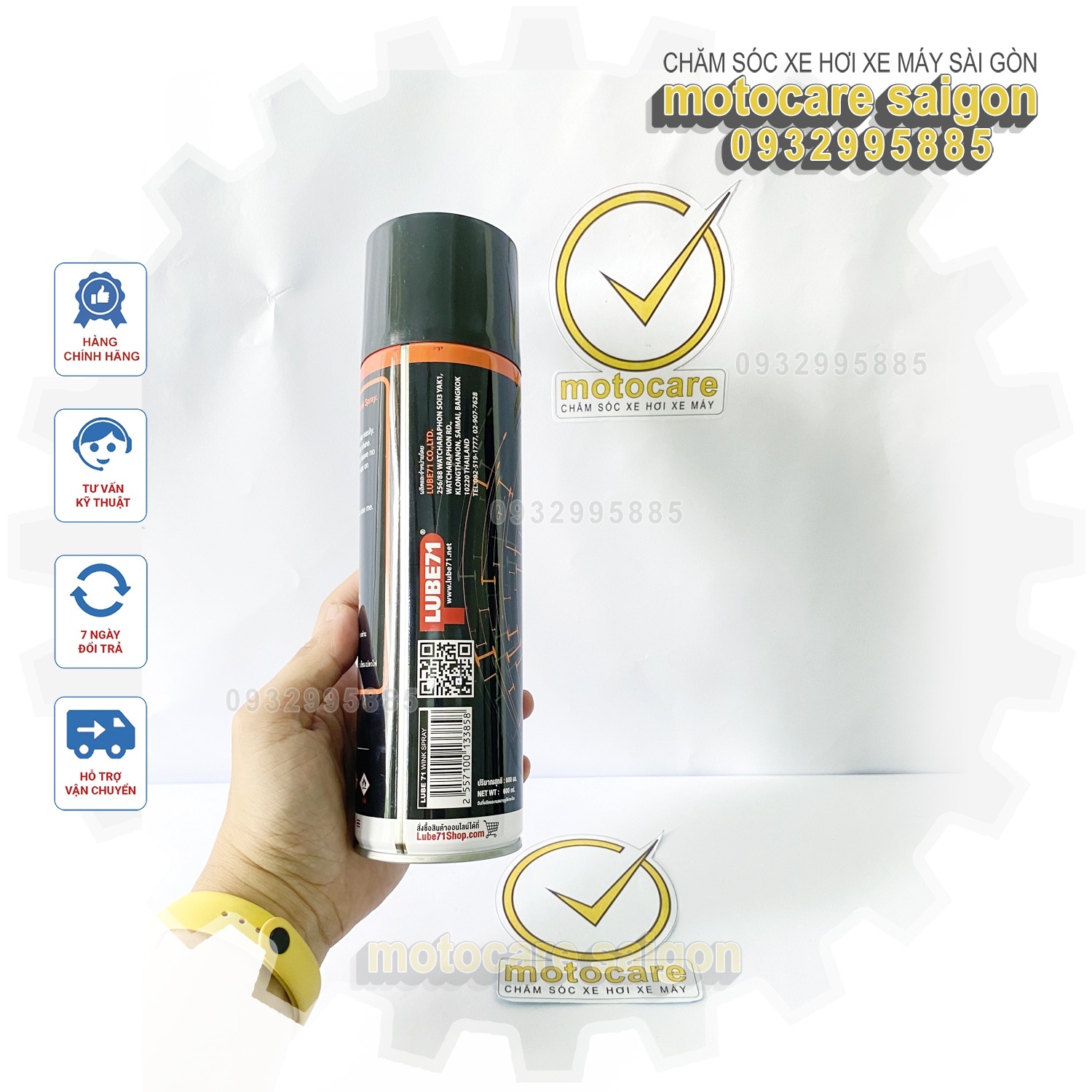 Chai xịt làm bóng nhanh dàn áo Wink 600ml
