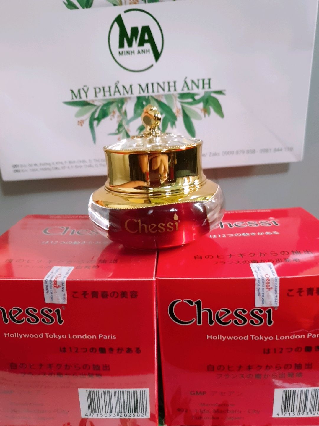 kem chessi 12 tác dụng 25gr ( chuẩn cty ) lẻ 1 hũ