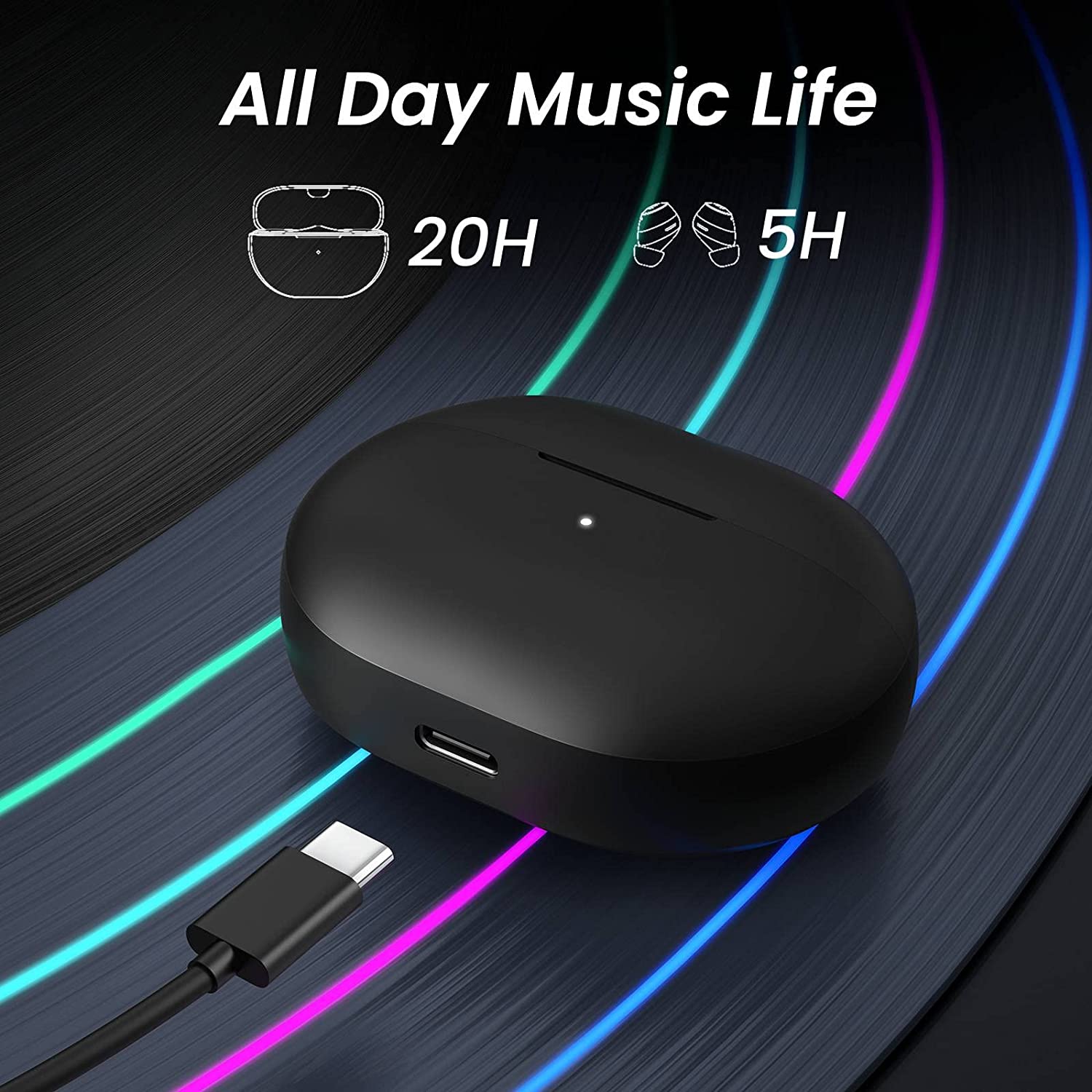 [HCM]Tai Nghe True Wireless Haylou GT1 2022 - Bluetooth 5.2
