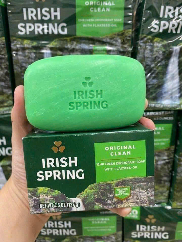 4 Xà Bông tắm Irish Spring Mỹ (4 x 113g)