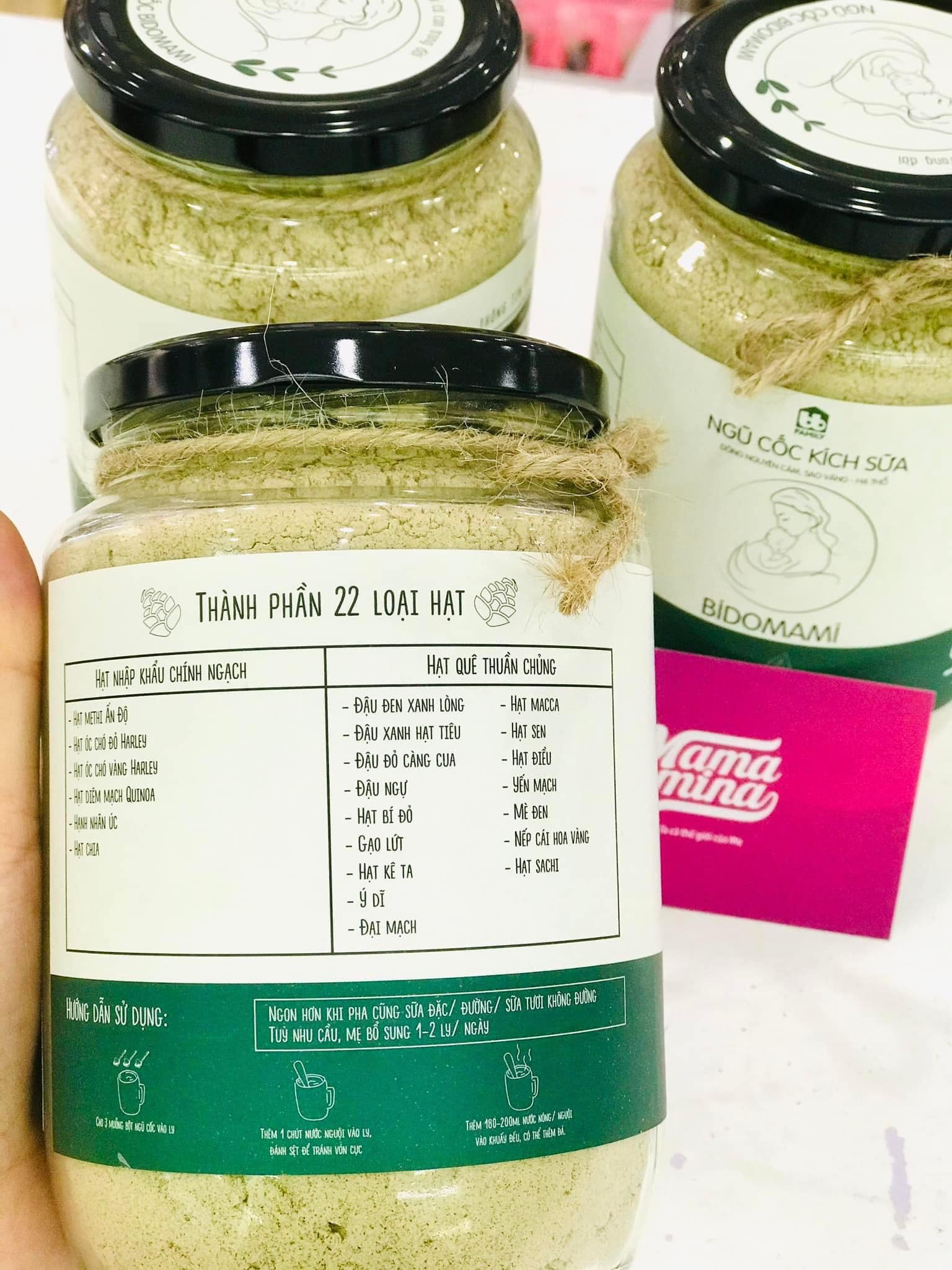 Ngũ cốc kích sữa Bidomami