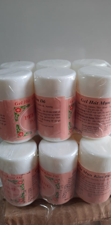 gel hút mụn hủ cảm cam